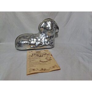 Vintage 1974 Wilton No.502-2014 Lamb Sheep 2 Piece 3D Cake Baking Mold Aluminum
